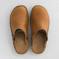 Shoehub Slippers | Leather Orthopedic Comfort Slippers